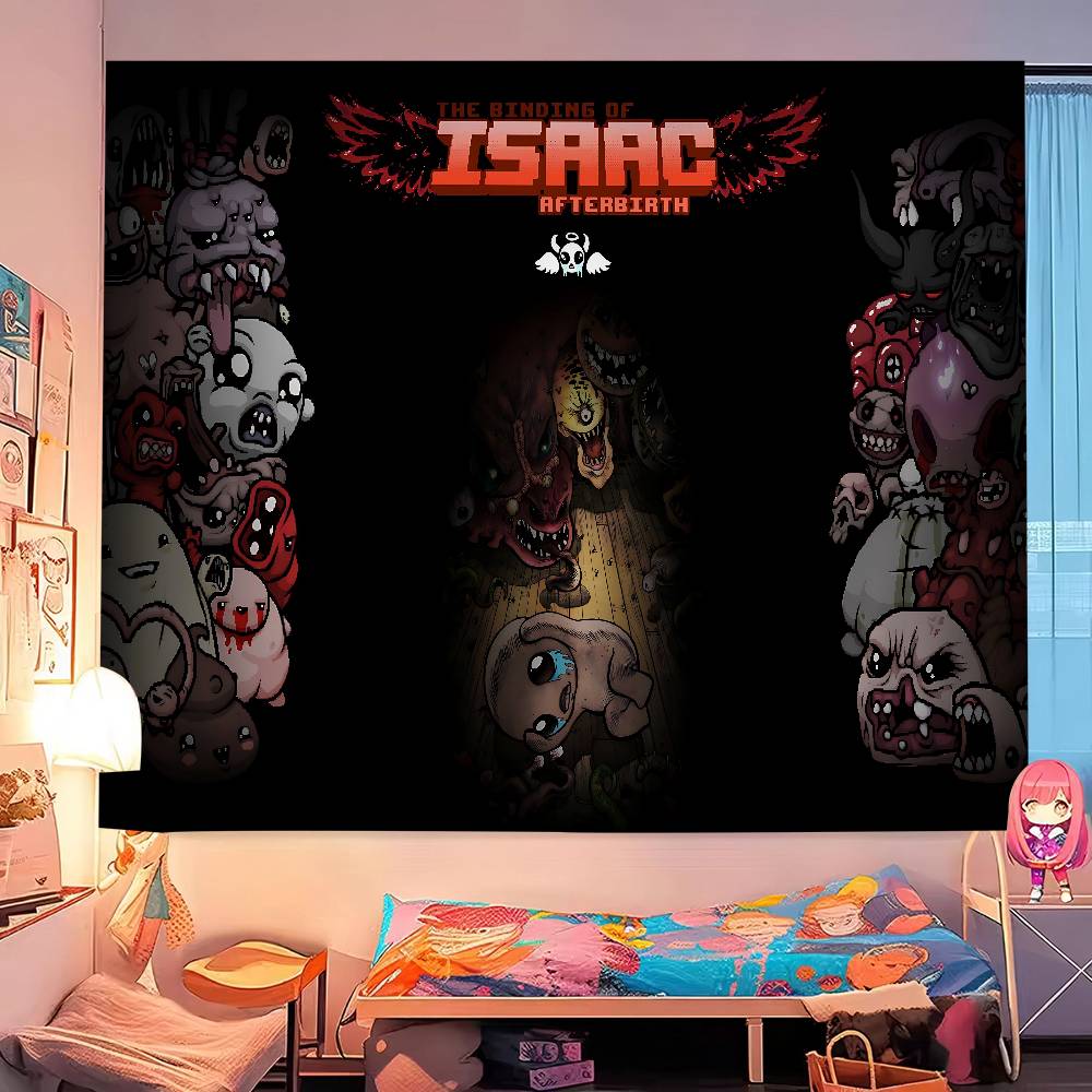 

TThe Binding Of Isaac Printed Large Wall Tapestry Wall Hanging Decoration Household Decor Blanket 74x94cm(29x37in)