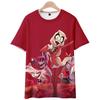 Hazbin Hotel Anime Women Men's T-shirts Cartoon Printed O-Neck Oversized Short Sleeves Fashion Mens Clothing Streetwear