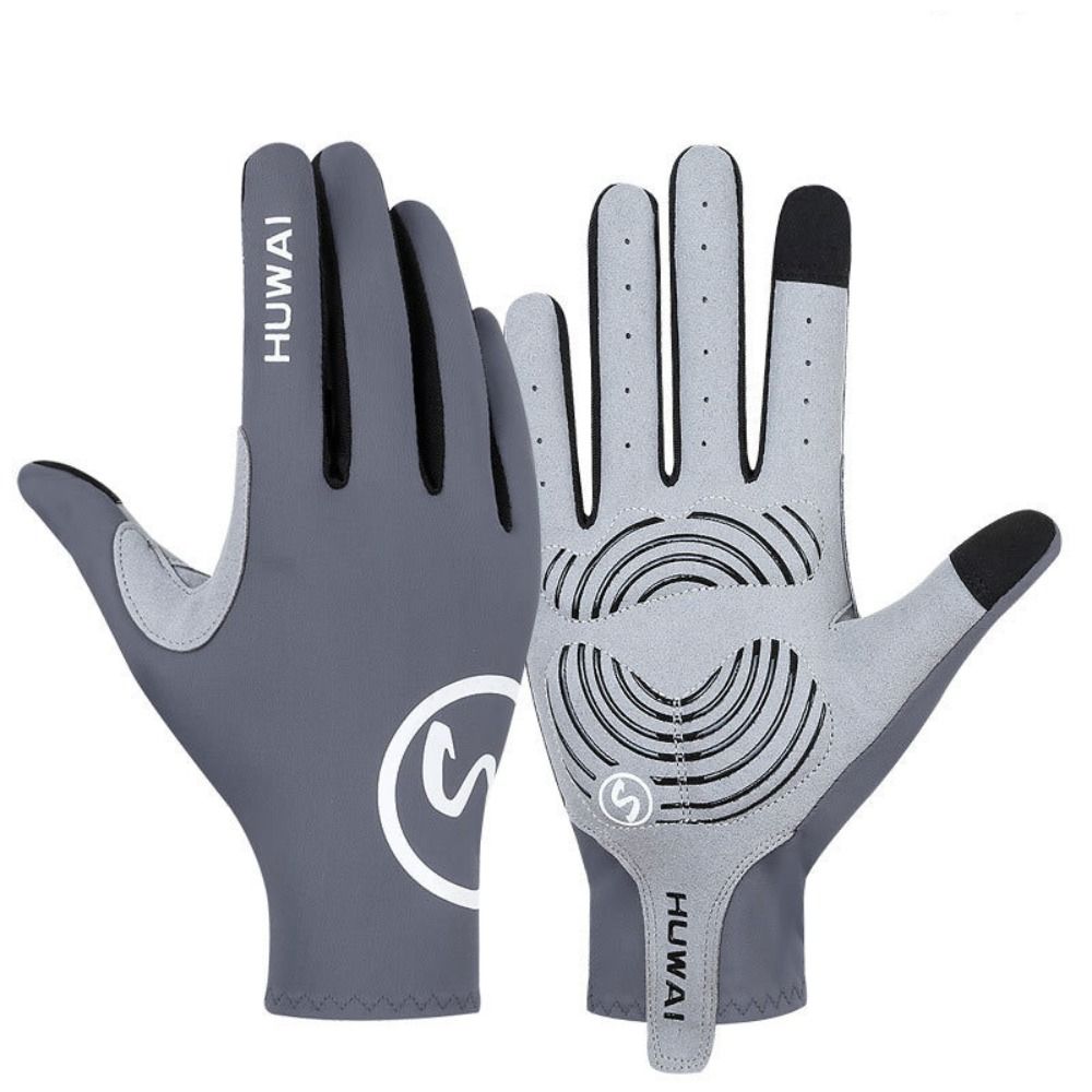 Full Finger Cycling Gloves Windproof Bicycle Mittens Shockproof Sports Gloves  Riding