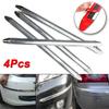 4pcs Car Edge Anti-collision Strip Bumper Protector Protective Bar Anti-rub Scrape Crash Styling Auto Accessories