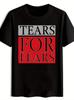 Vintage Rock Band Graphic T-shirt - TEARS for Fears Retro Lettering Print