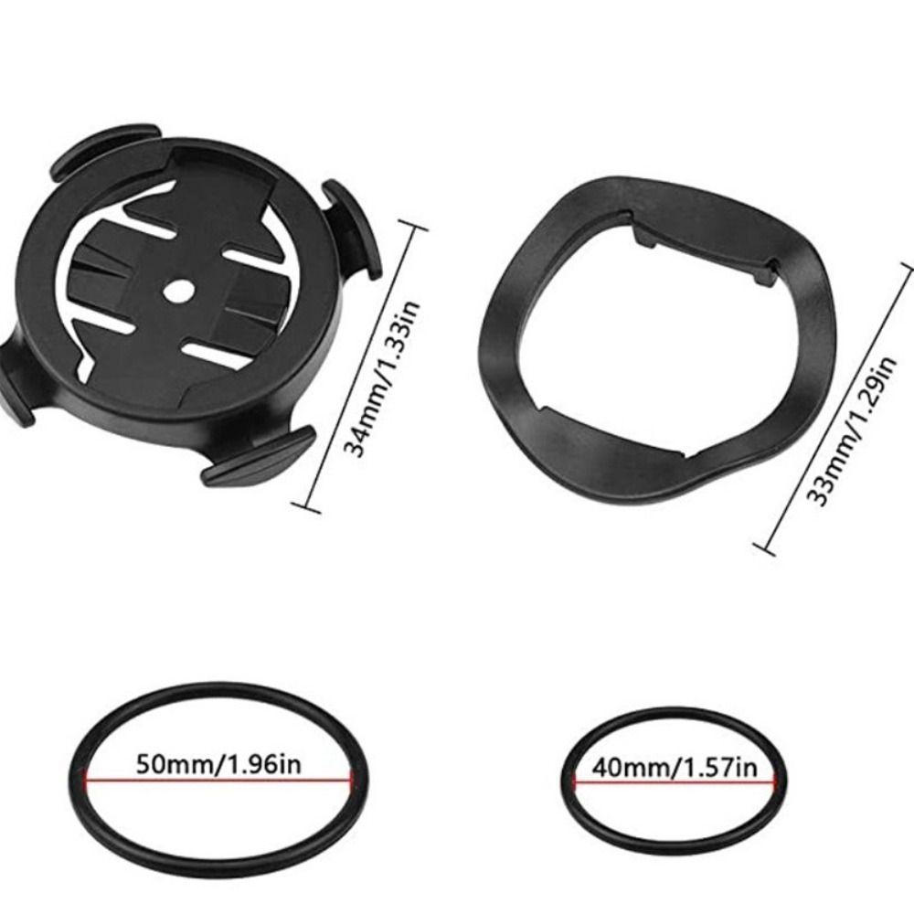 Adapter Bracket Bicycle Computer Holder Universals Alloy Bicycle Computer Bracket Strap Sturdy Silicone for GARMIN/iGPSPORT2