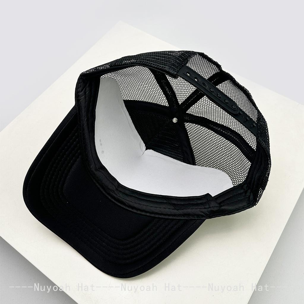 Baseball Letterings Alphabet Printed Color Contrast Blocking Style American Women Men For Neutral Gender Fresh Caps Peaked Hats Breathable