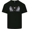Two Heart Tailed Cats Love Unisexs Light Cotton TShirt