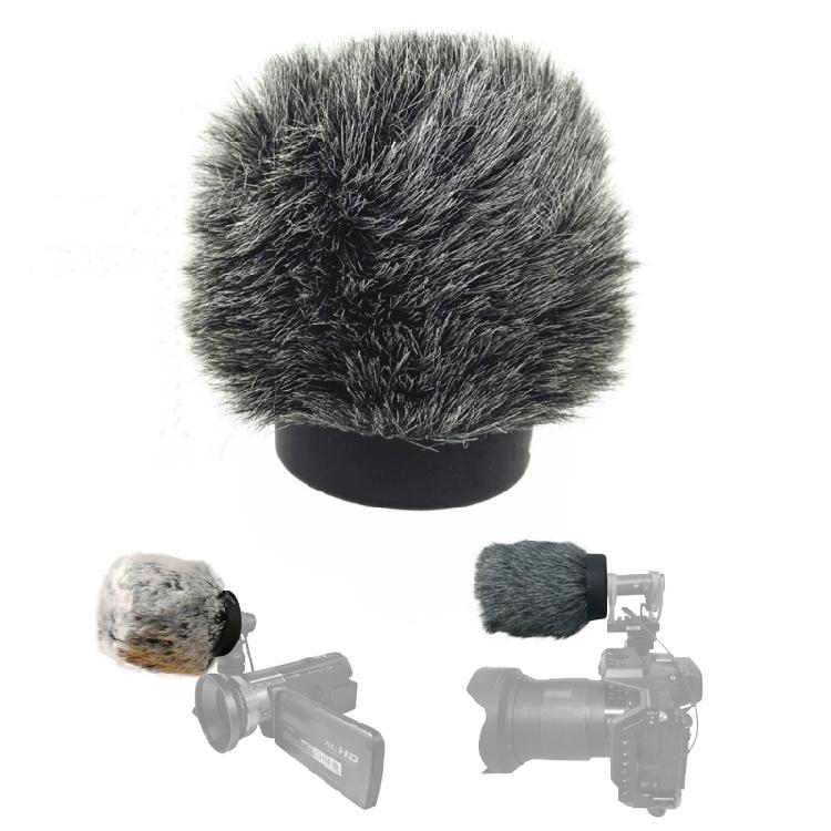 Microphone Windscreen Outdoor Artificial Fur Windshield for Rode Videomic Go II