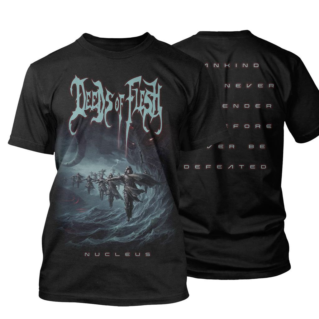 Fit Deeds of Flesh Band Graphic Cotton Tshirt Unisex Summer Short Sleeve Fashion Brand Tee Luxury Casual Vintage Retro Top