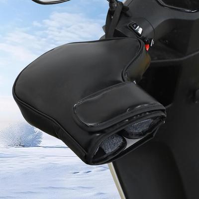 Motorrad Lenkergriffe Reitgriff Warme Abdeckungen Fahrradgriff Warmer Schutz für Motorrad Dirtbike Roller Fahrrad Schneemobil