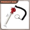 Weight Stack Pin Gym Weights Extend Equipment Locking Cable Portable Aluminum Alloy