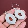 Red Snakeskin Jasper Earrings 925 Sterling Silver Earring Natural Gemstone Jewelry Earrings For Women Gifts For Mom Handmade Stylish Earring
