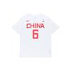 Nike T Shirts Men's White Crew Neck Moderate bq3757-101