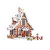 Building,Christmas Building Block Toys, Children'S Small  Gingerbread House