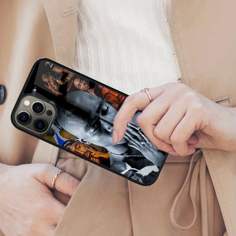 

Rap Singer T-Tupac Shakur Magnetic Phone Case For APPLE iPhone 17 Air 16 14 13 12 Pro Max 15 Plus Wireless Charge MagSafe Cover iPhone 14