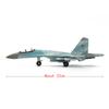 Modern Military Fighter Model Russian Air Force Sukhoi Su-35 Su-57 Assemble Copter Airplane Puzzle Building Block Assembly Toy