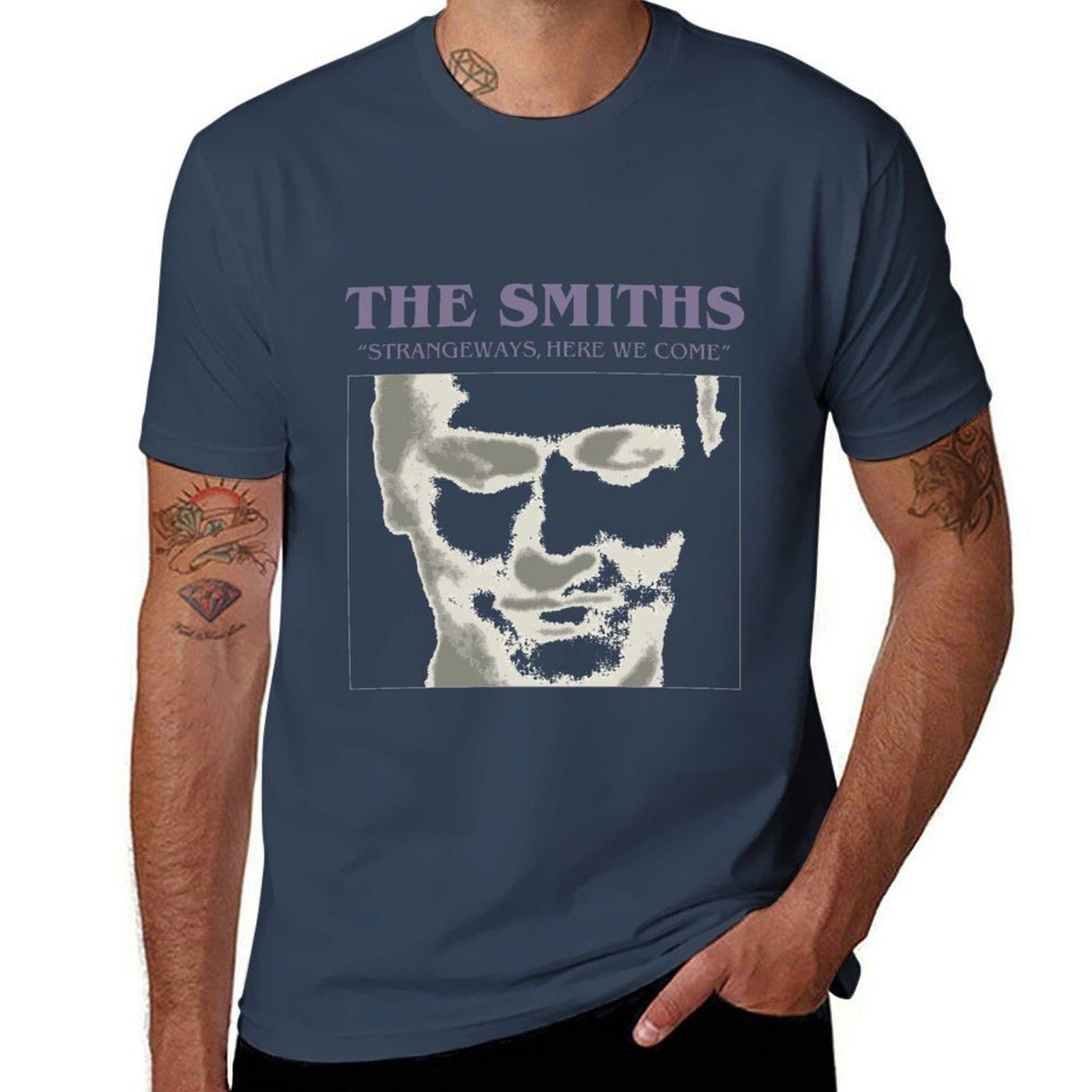 The Smiths Strangeways Here We Come TShirt No Iron Casual Short Sleeve Top S
