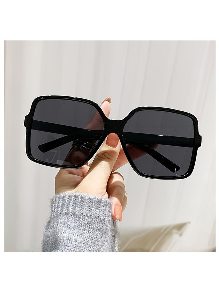 Brand Designer Fashion Oversized Sunglasses Women Plastic Female Big Frame Gradient Sun Glasses UV400  Mujer