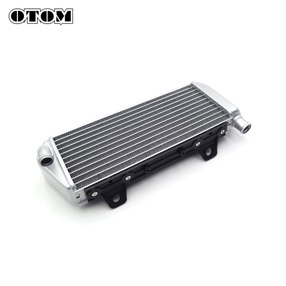 OTOM 2023 Motorcycle Radiator Left Right Engine Cooler Cooling For KTM SXF XCFW SMR HUSQVARNA FC FE GASGAS ECF MCF 4-stroke Bike