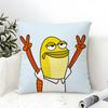 Cartoon Funny Beach Bikini Bottom Pillow Case Linen Pillow Case Sofa Home Decor Cushion Cover Cushion Cove