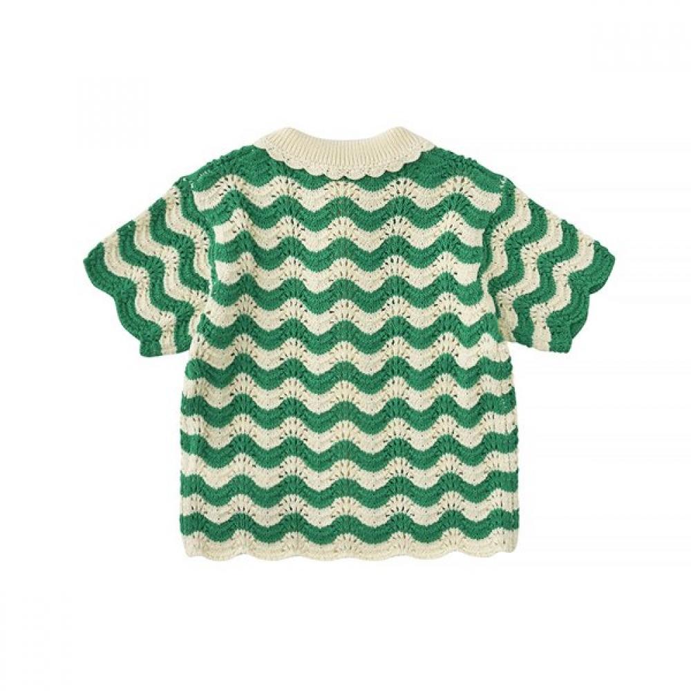 Bonton Wellenmuster Strickjacke 7617t 200 05