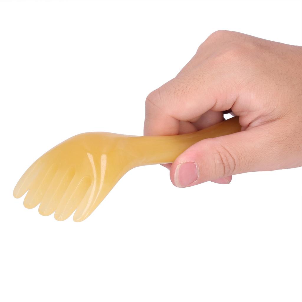 Resin Head Massage Claw Stress Relief Acupoint Stimulation Portable Body Massager