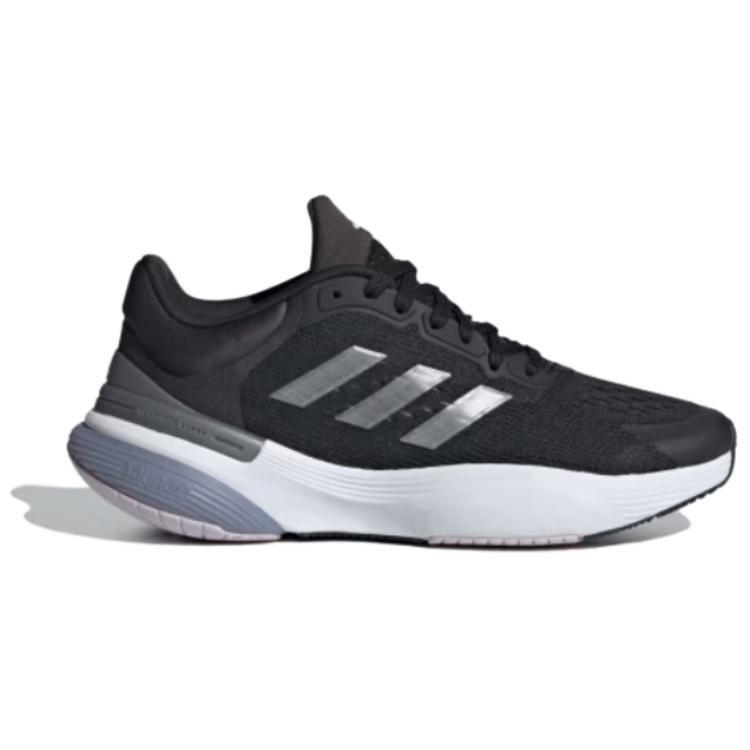 Adidas Response Super 3.0 Comfortable Low top Running Shoes Women's Black Gray IG0328