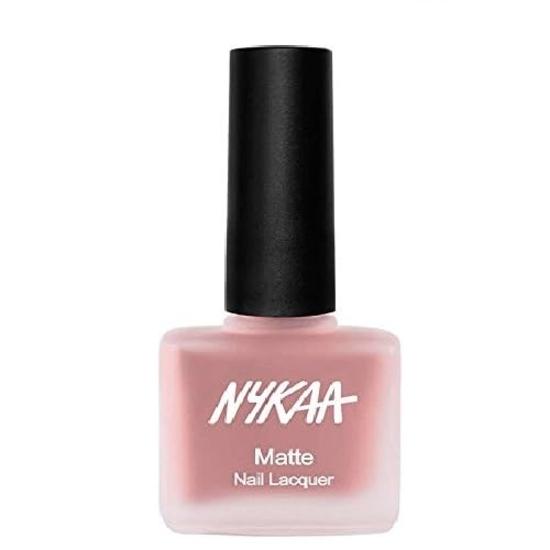 Nykaa Nude Matte Nail Enamel (Nutcracker Dreams 151) with Free Nail Paint Remover