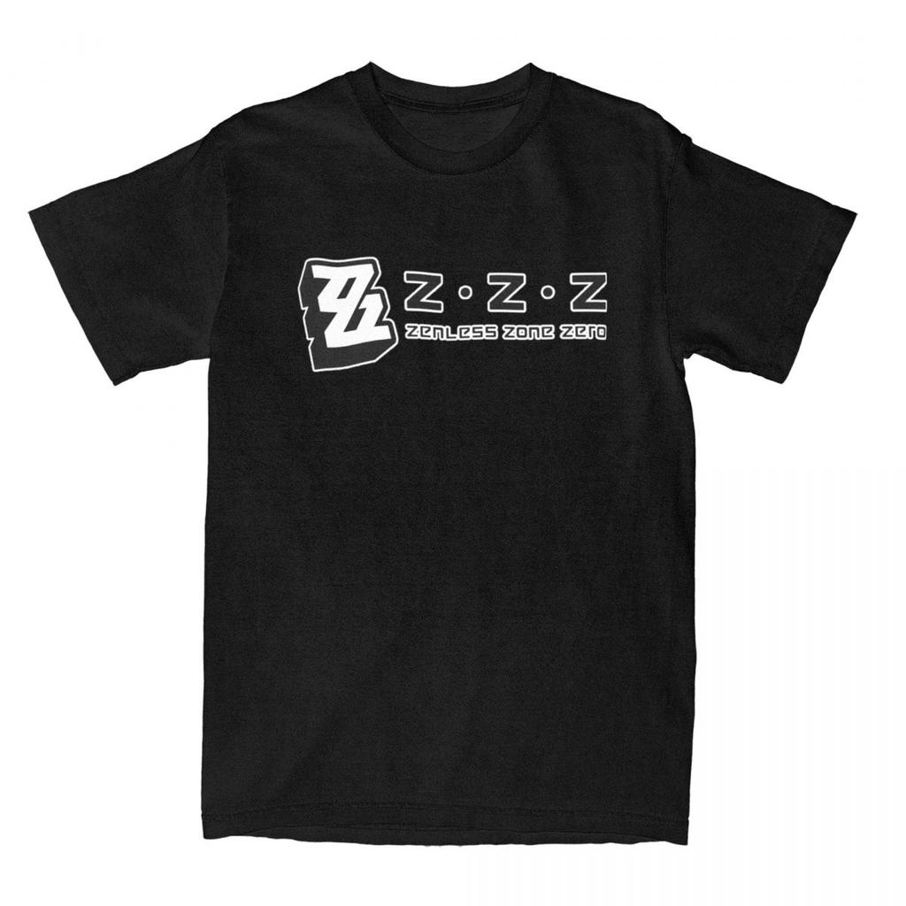 Oversized T Shirt Zenless Zone Zero Cotton T Shirts Trending Tshirt for Men Summer Aesthetic Custom Logo Short Sleeve Tops