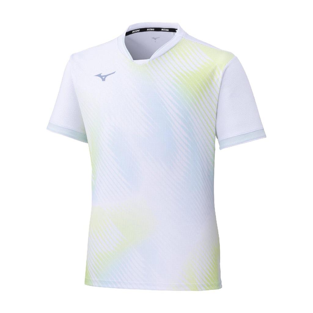 Tennis Wear Dry Aeroflow Game Easy to Move Highly 2XL Shirt, In, Breathable, 62MAD510, Unisex, White,