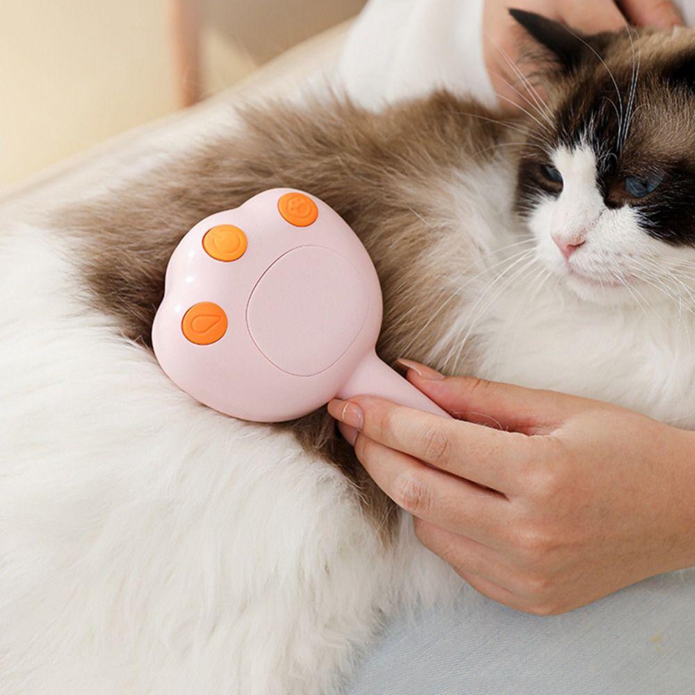 Electric Pet Grooming Comb Anti Flying Hair Hair Removal Comb Pet Grooming Massage Cleaning