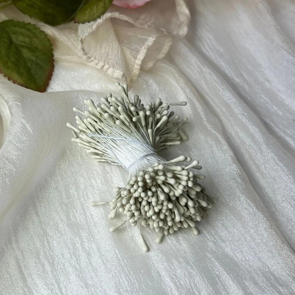 350pcs 2mm Heads Mini Flower Stamens Pistil Wedding Decoration Scrapbooking DIY Artificial Cards Cakes Flowers Accessories
