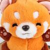 Raccoon Plush Simulation Raccoon Cute Cartoon Red Raccoon Plush Toy Doll Cute