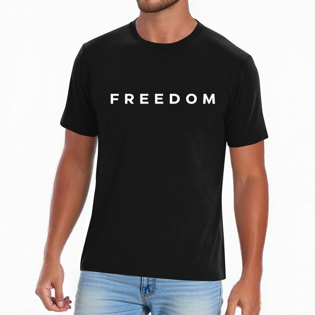 Men's Casual Daily Printed Top Round Neck T-shirt