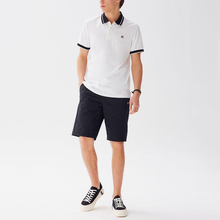 Fila Polo Shirts Men's White Polo Collar Moderate Other F11M128106FWT