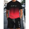 Men's suit gradient color