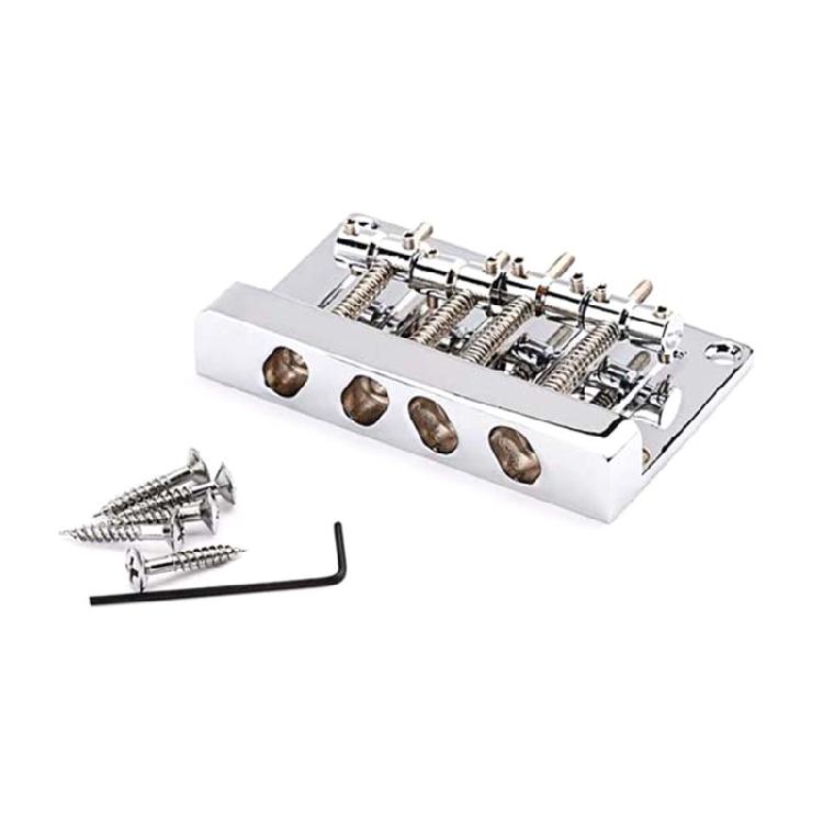 4 String Top Load Hardtail Bass Guitar Bridge Vintage A Style Bass Bridge