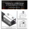 Stainless Steel Window Sash Stopper Adjustable Window Limiter Lock  Window Anti-Theft
