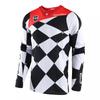 Mens Long Sleeve Mountain Bike Jersey Cycling Shirt Troy Lee Designs Style Quick Dry Off-Road MTB Apparel