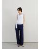 Ninnis Tie Sleeveless Knit Top (White)