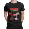 Courage Dog  T Shirts Men's  Pure Cotton Awesome T-Shirts Round Neck  Tee Shirt Short Sleeve Clothing Printed