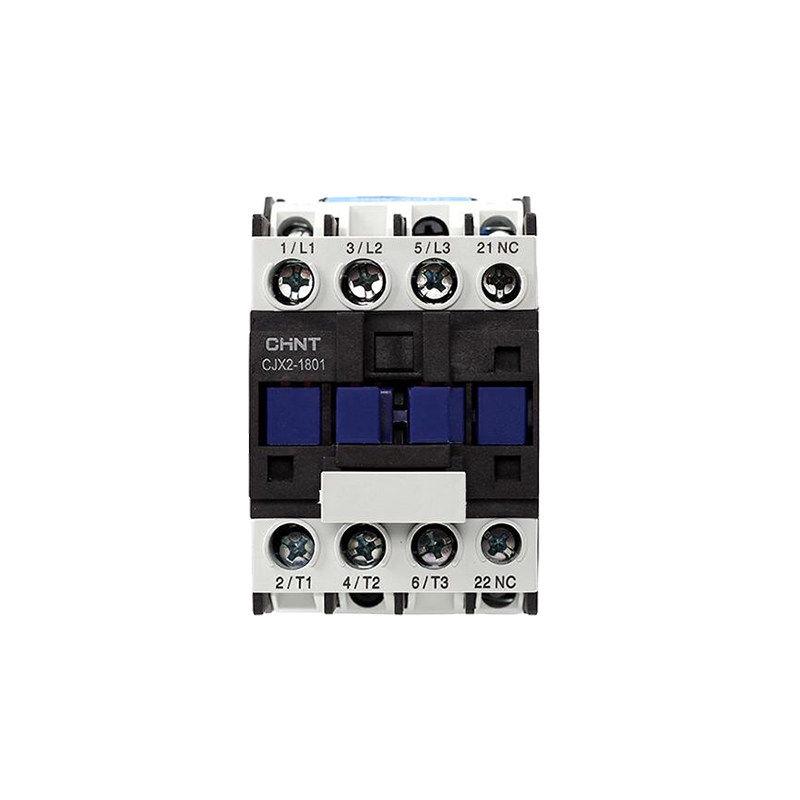 Chint Three-Phase AC Contactor CJX2 Series, 220V/380V, Models: 0910, 1210, 1810, 2510