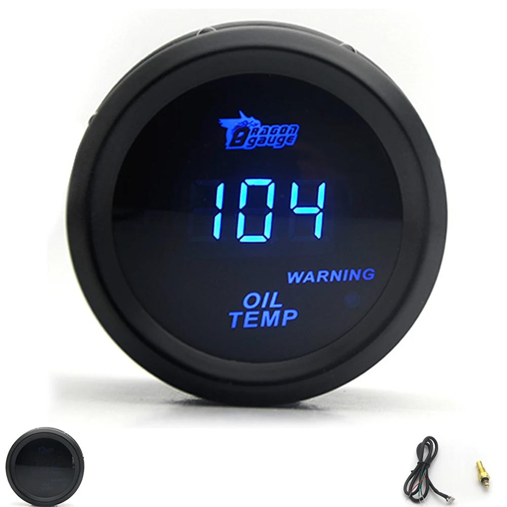 Manometro Digitale Turbo Boost per Auto 2" 52mm PSI BAR Temperatura Acqua Temperatura Olio Manometro Pressione Olio Voltmetro EGT Contagiri RPM