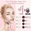 Red Light Therapy for Face 4 In 1 Skincare Tool with EMS Microcurrent Vibration for Face Rechargeable Face Massager Machine for Facial Eye Care