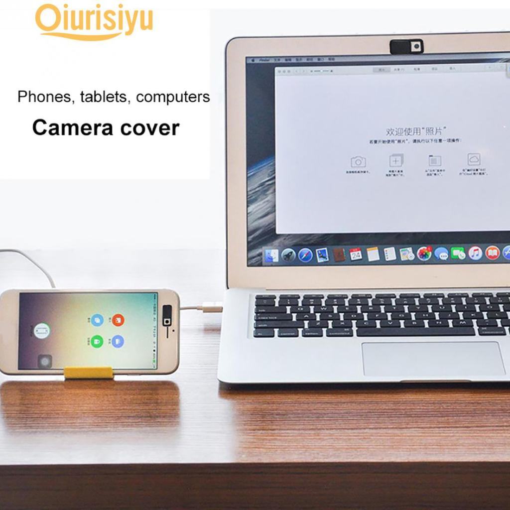 3Pcs Webcam Shutter Slider Phone Front Camera Cover Privacy Protection Sticker
