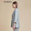 PORTS Women's Slim-Fit Seven-Sleeve Blazer