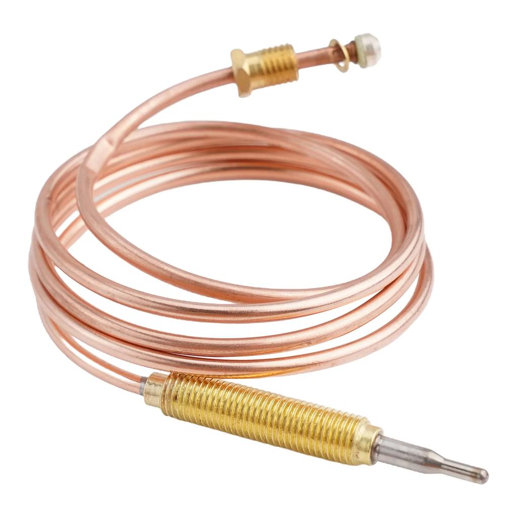 1 Stück 600-1500mm M8 Thermoelement Ersatzsonde für Gasbrenner Kamine BBQ Zubehör Elektrowerkzeug Zubehör