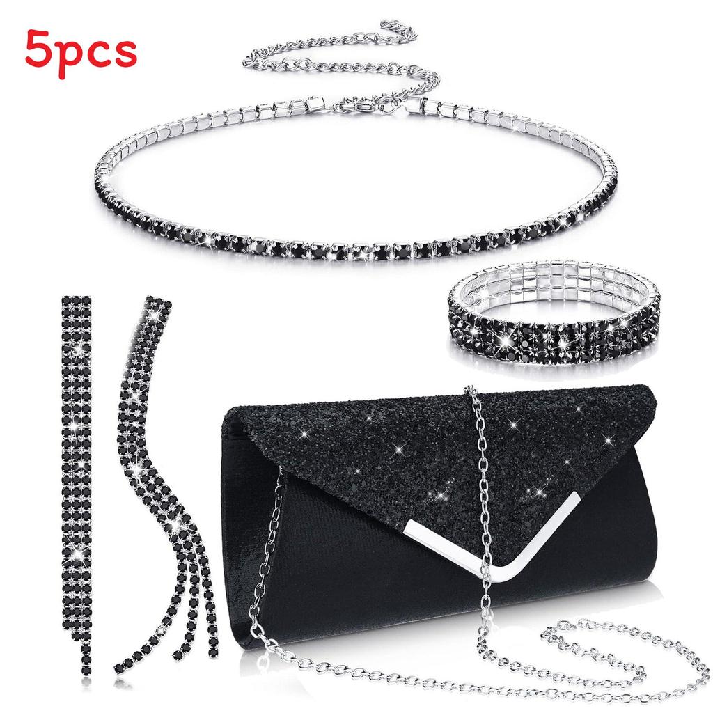 

Metallic Geometric Drop Dangle Earrings For Women With Tassel Accents For Evening Wear чёрный