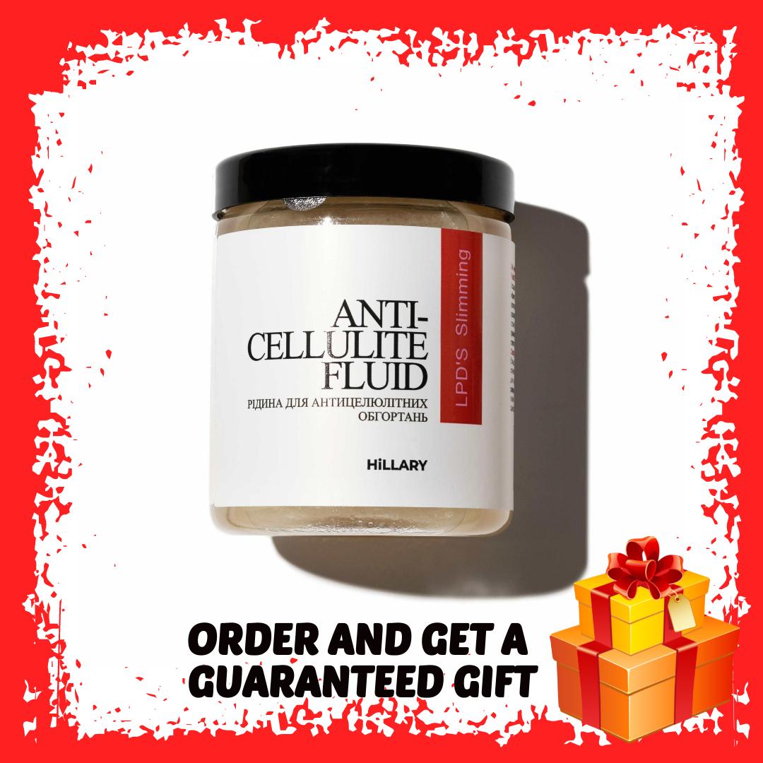 

Рідина для антицелюлітного ліпосомального обгортання Hillary Anti-cellulite Bandage LPD S Slimming Fluid, 500 мл