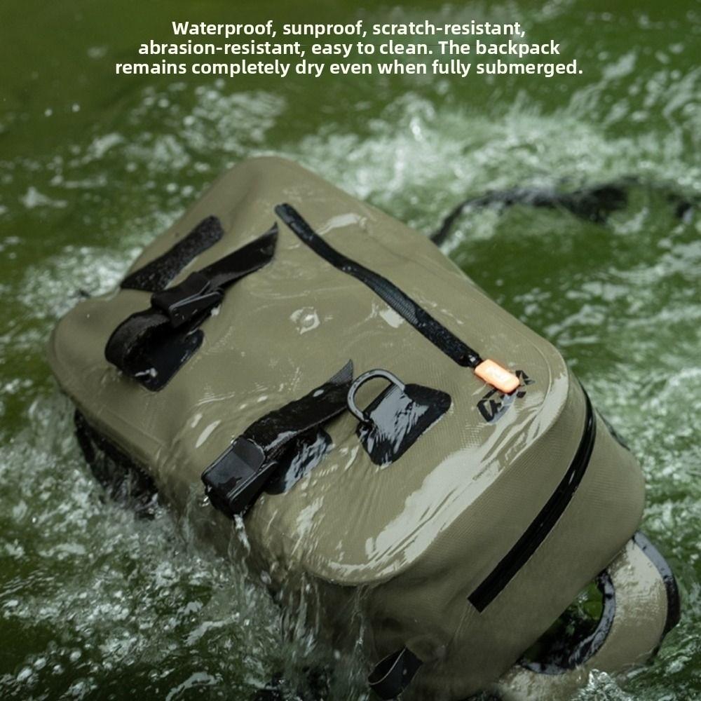 Large Capacity Lure Fishing Bags Waterproof Fishing Chest Bag Fishing Shoulder Bag  Outdoor Sports