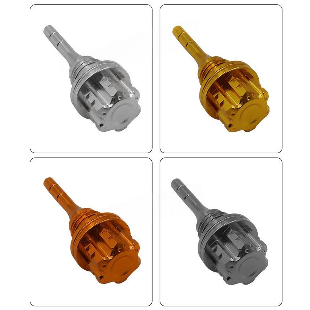 Motorbike Modification Accessories for GY6 BWS 125CC Aluminum Motorcycle Engine Oil Dipstick Filler Caps Plug Universal