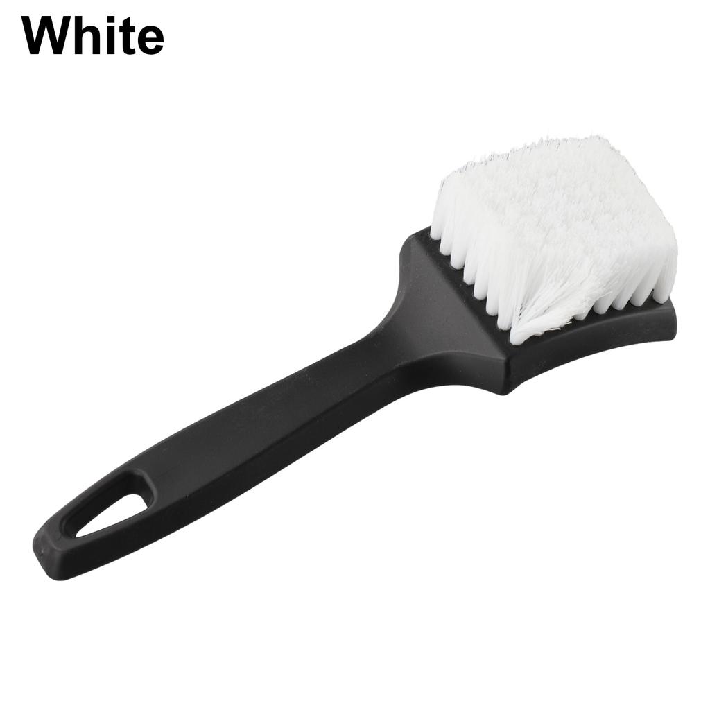 Auto Washing Brush Car Tire Brush Multi-Function Cleaner Nylon Bristles Plastic Handle Scrubbing Tool Tire Scrub Brush