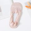 5 Pairs Breathable Ice Silk Invisible Socks For Women Antislip Lace Low Cut Socks Casual Shoes Accessories